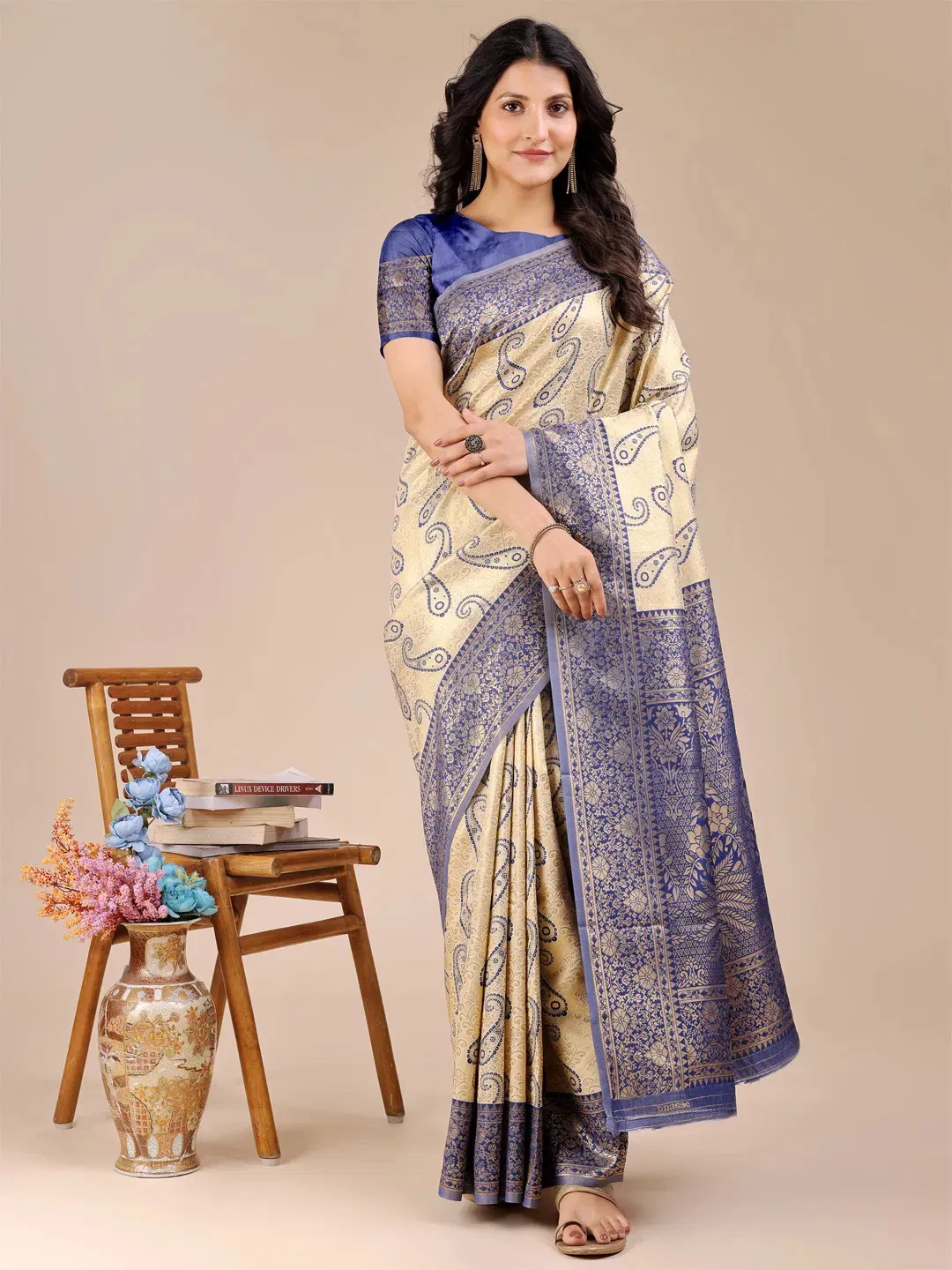 Aura Silks By Astita Banarasi Silk Ocassion Wear Saree Wholesale Market Surat